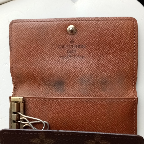 Vintage LV Monogram LOUIS VUITTON 6 Hooks Key Card Case - Picture 12 of 16